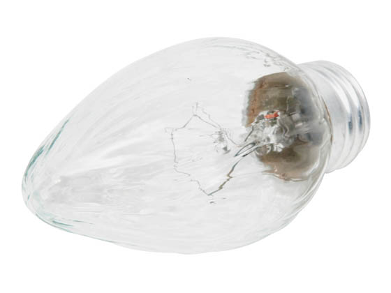 Philips Lighting 168351 BC-40F15/CL/LL (120V) Philips 40W 120V F15 Clear Long Life Fiesta Bulb, E26 Base