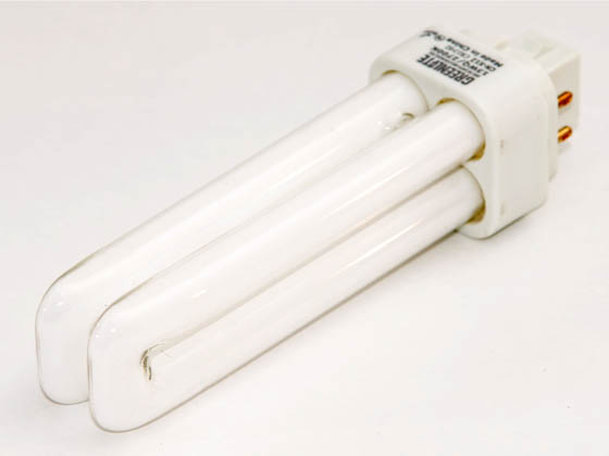 Greenlite Corp. G161017 13W/Q/4P/27K 13 Watt 4-Pin Very Warm White Quad/Double Twin Tube CFL Bulb