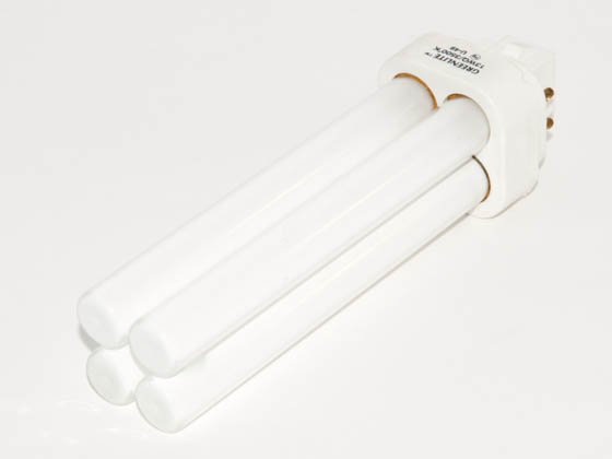Greenlite Corp. G163011 13W/Q/4P/35K 13 Watt 4-Pin Neutral White Quad/Double Twin Tube CFL Bulb