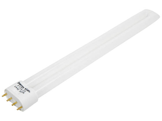 Bulbrite B504525 FT24/830 (4-Pin) 24W 4 Pin 2G11 Soft White Long Single Twin Tube CFL Bulb