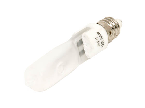 Bulbrite B610102 Q100FR/MC (Frosted) 100W 120V T4 Frosted Halogen Mini Can Bulb