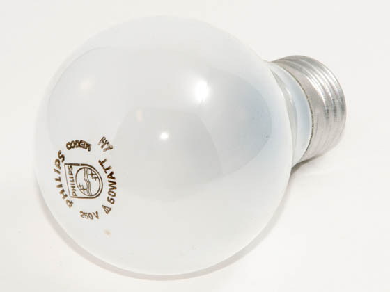 Philips Lighting 245696 50A/IF  (250V) Discontinued Philips 50 Watt, 250 Volt A19 Frosted Bulb