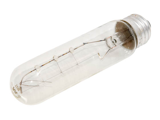 Philips Lighting 138131 25T10  (120-130V) Philips 25 Watt, 120-130 Volt T10 Clear Tube Bulb