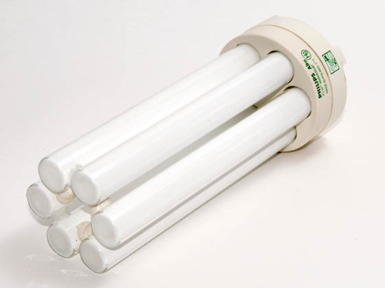 Philips Lighting 133686 PL-H 60W/830/4P Philips 60 Watt 4-Pin Warm White Quadruple Twin Tube CFL Bulb
