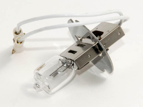 Narva 6115 6.6 Amp, 45 Watt Prefocus Halogen Airfield Lamp with Pk30d Base and MALE Cable Connectors