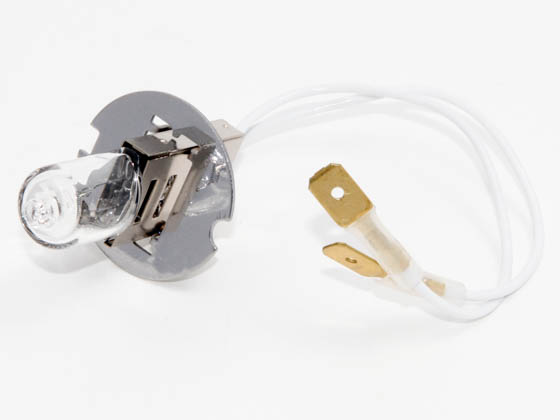 Narva 6116 6116LL 6.6 Amp, 100 Watt Prefocus Halogen Airfield Lamp with Pk30d Base and MALE Cable Connectors