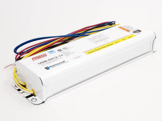 Universal Douglas USB-0412-12 USB-0412-12 (DISC Use ESB216-12) Universal Magnetic Sign Ballast for High Output T12 Lamps