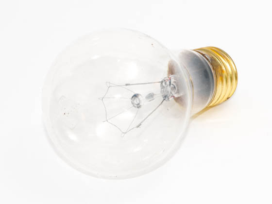 Glass Surface Systems 40A19/CL (Safety) 40A19/CL/130 (Safety) 40 Watt, 130 Volt A19 Clear Safety Coated Bulb