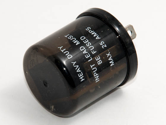 CEC Industries CEF-33W Flasher Electronic Flasher EF33 W CEC 33 Watt, 12 Volt 3-Pronged/3-Terminal Heavy Duty Electronic Flasher