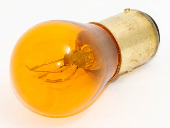 CEC Industries C1157NA 1157NA CEC 27/8.3 Watt, 12.8/14.0 Volt, 2.10/0.59 Amp Miniature Natural Amber S-8 Bulb