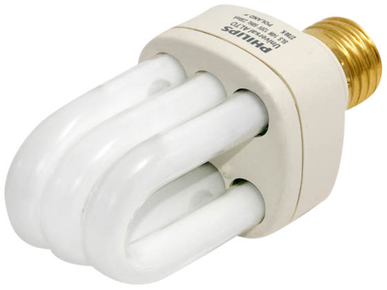 Philips Lighting 146910 SLS 14  UNIVERSAL Philips 14W Warm White Triple Twin Tube CFL Bulb, E26 Base