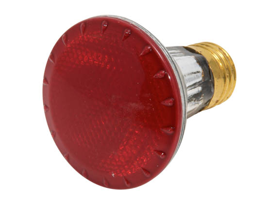 Bulbrite B683507 H50PAR20R (Red) 50W 120V PAR20 Halogen Red Bulb