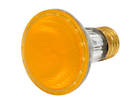 Bulbrite B683508 H50PAR20Y (Yellow) 50W 120V PAR20 Halogen Yellow Bulb