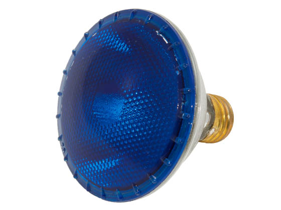 Bulbrite B683753 H75PAR30B (Blue) 75W 120V PAR30 Halogen Blue Bulb
