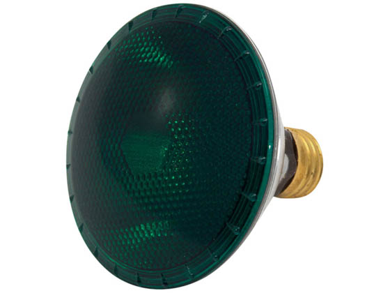 Bulbrite B683754 H75PAR30G (Green) 75W 120V PAR30 Halogen Green Bulb