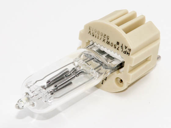 Ushio U1003153 HPL-750/115X+ 750 Watt, 115 Volt Halogen T-6 Projector Bulb