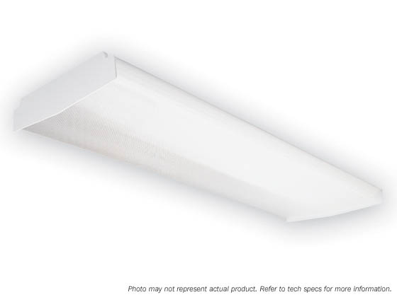 Simkar SMK5100392 SY920-232-B11-UNV Wraparound Fixture for Two Fluorescent F32T8 Lamps