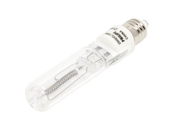 Philips Lighting 146670 250Q/CL Philips 250W 130V T4 Clear Halogen Mini Can Bulb