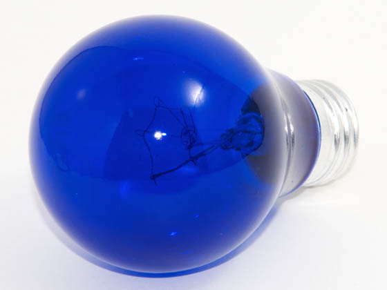 Philips Lighting 144204 25A/TB  (120V) Philips 25 Watt, 120 Volt A19 Transparent Blue Bulb