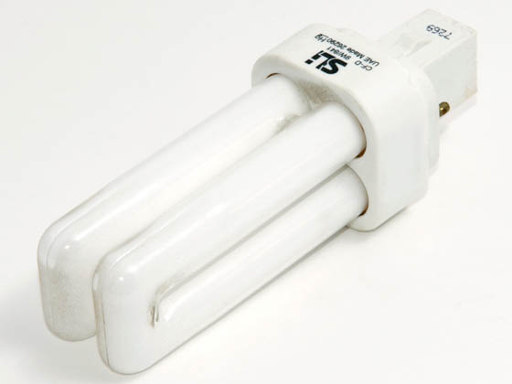 Havells-SLI S26290 CF9LD/841 (2 Pin) SLI 9W 2-Pin GX23-2 Cool White Double Twin Tube CFL Bulb