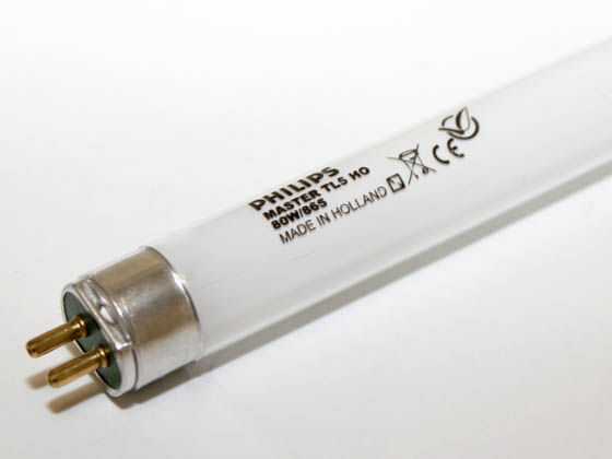 Philips Lighting TL5/HO/Super 80/80W/865 MASTER TL5 HO 80W/865 Philips 80 Watt, 58 Inch T5 High Output Daylight White Fluorescent Bulb