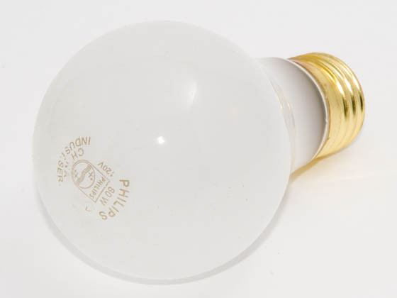 Philips Lighting 149658 60A/35/TF (Tuff Skin) Philips 60 Watt, 120 Volt A19 Safety Coated Long Life Bulb