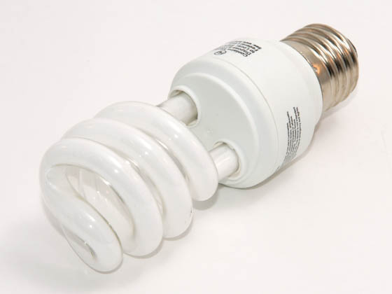 Megalight, Inc. S28011-5000 11W/5000K Spiral Discontinued 40 Watt Incandescent Equivalent, 11 Watt, 120 Volt Bright White Spiral CFL Bulb