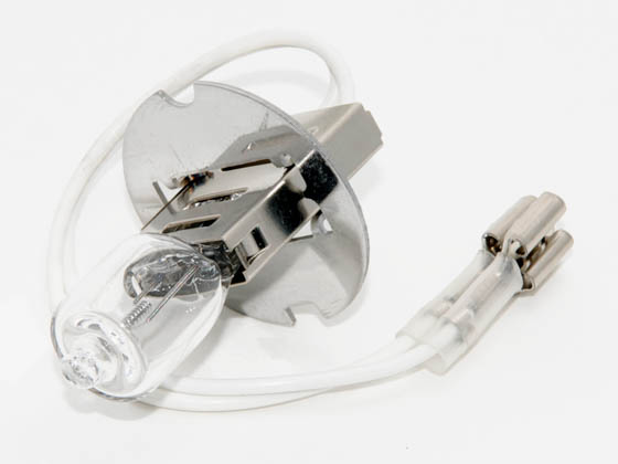 Narva 6132 6.6 Amp, 45 Watt Prefocus Halogen Airfield Lamp with Pk30d Base and FEMALE Cable Connectors