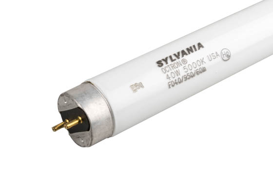 Sylvania SYL21873 FO40/950/60 (40W, 60 inches) 40W 60in T8 Bright White Fluorescent Tube