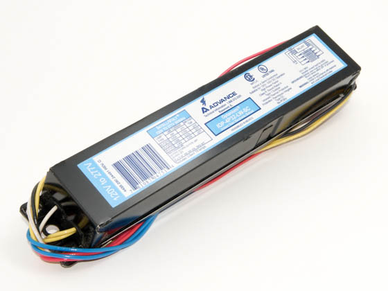 Advance Transformer IOP4P32LWSC35M IOP-4P32-LW-SC-35M Philips Advance 120-277 Volt Four Lamp F32T8 Electronic Ballast