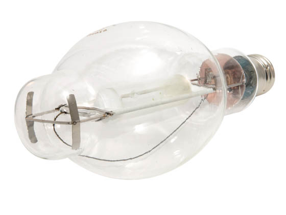 Plusrite FAN1028 MH1000/BT37/U/4K 1000W Clear BT37 Cool White Metal Halide Bulb
