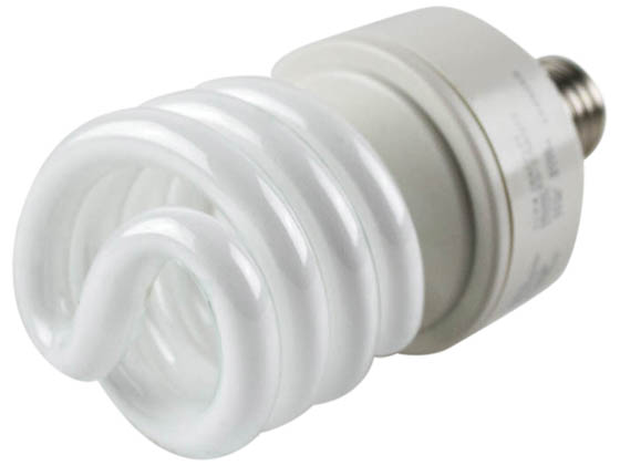 TCP TEC28927277 TCP 28927277 27W 277V Warm White Spiral CFL Bulb, E26 Base