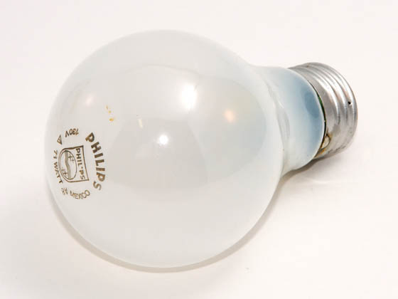 Philips Lighting 214692 71A Philips California Approved 71 Watt, 130 Volt A19 Frosted Bulb