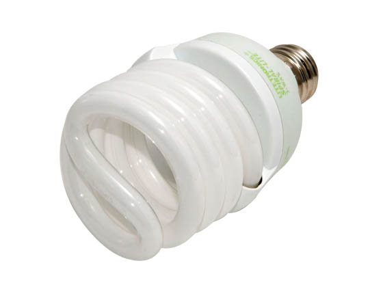 Litetronics L-33627 12/22/33 Watt 3-Way CFL Spiral 12, 22, 33W 3Way CFL Bulb, Spiral E26 Base