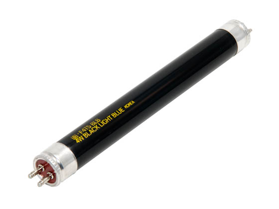 Bulbrite B501304 F4T5/BLB 4 Watt, 6" T5 Blacklight Fluorescent Bulb