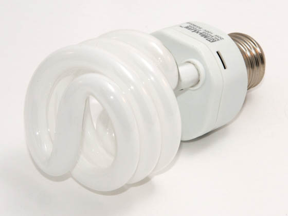 MaxLite M01426 MLM20SWW 75 Watt Incandescent Equivalent, 20 Watt, Spiral Warm White Compact Fluorescent Medium Base Bulb