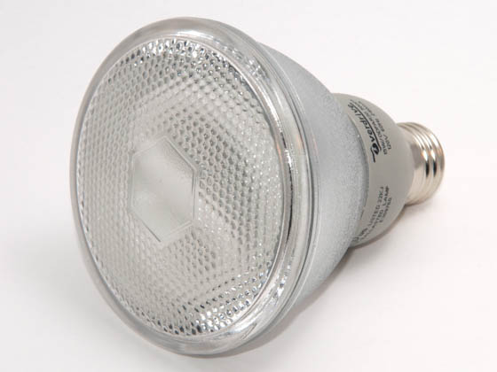 Overdrive 15W/ODPAR30/5000K 50 Watt Incandescent Equivalent, 15 Watt, Wet Location Rated PAR30 Bright White Compact Fluorescent Medium Base Bulb