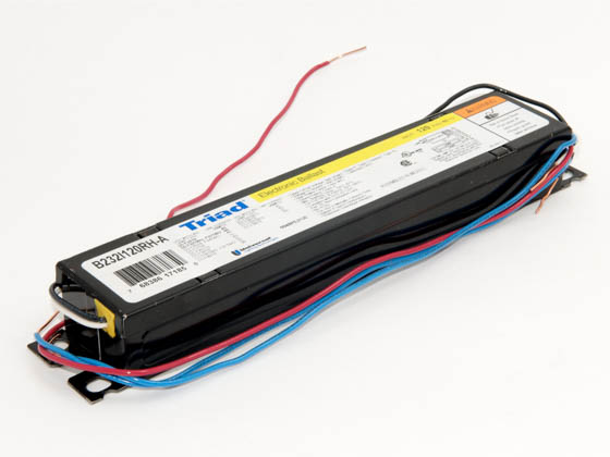 Universal 120 Volt Two Lamp F32T8 Electronic Ballast, Standard Ballast