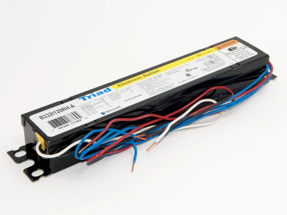 Universal Douglas B332I120RH-A000I Universal 120 Volt Three Lamp F32T8 Electronic Ballast, Standard Model