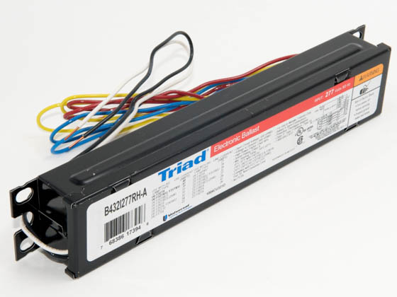 Universal Douglas B432I277RH-A000I Universal 277 Volt Four Lamp F32T8 Electronic Ballast, Standard Model