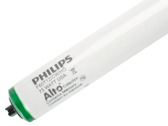 Philips Lighting 234310 F60T12/CW/HO/ALTO Philips 75W 60in T12 HO Cool White Fluorescent Tube