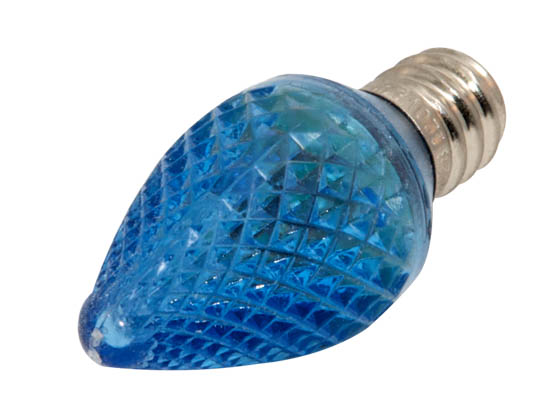 Bulbrite B770173 LED/C7B (Blue) 0.35W Blue C7 Holiday LED Bulb