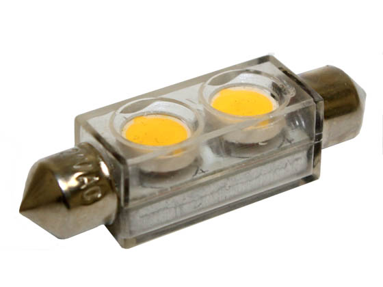Bulbrite B770531 LED/FEST/24 Non-Dimmable 0.8W 24V Festoon LED Bulb