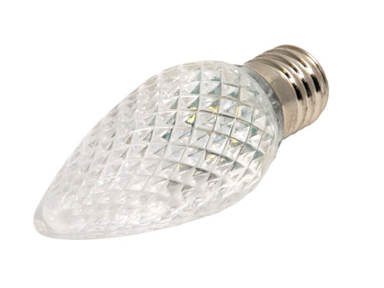 Bulbrite B770191 LED/C9C (Clear) 0.6W C9 Clear Warm White LED Holiday Bulb