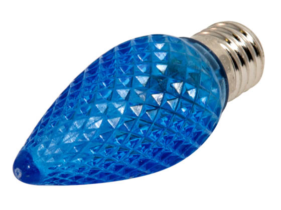 Bulbrite B770193 LED/C9B (Blue) 0.6W Blue C9 Holiday LED Bulb
