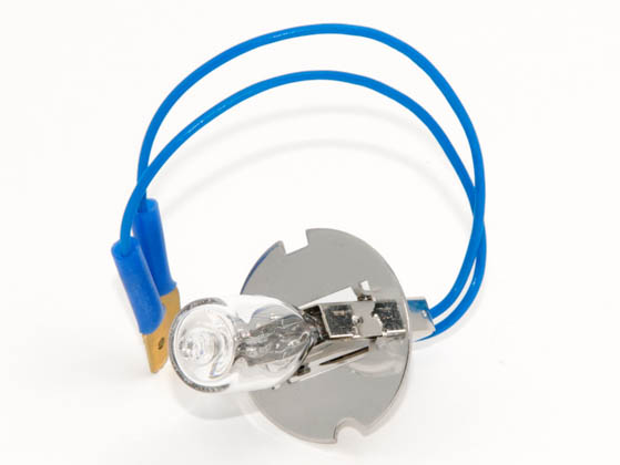 Narva 6392LL 6.6 Amp, 150 Watt Prefocus Halogen Airfield Lamp with PKX30d Base and FLAT MALE Cable Connectors