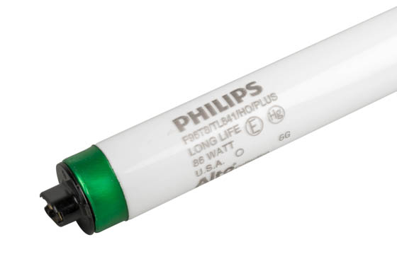 Philips Lighting 236885 F96T8/TL841/HO/PLUS ALTO Philips 86W 96in T8 HO Cool White Fluorescent Tube, Full Pallets Only