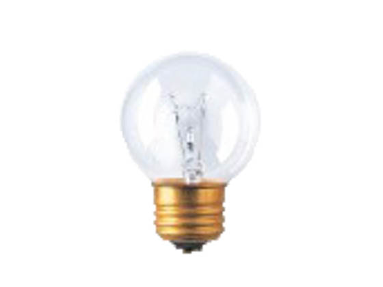 Bulbrite 311260 60G16ECL 60 Watt, 125 Volt G16 1/2 Clear Globe Bulb