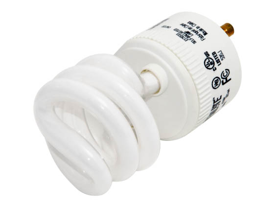 Greenlite Corp. G355249 9W/ELS/M/GU/41K 40 Watt Incandescent Equivalent, 9 Watt, Cool White GU24 Spiral Compact Fluorescent Lamp