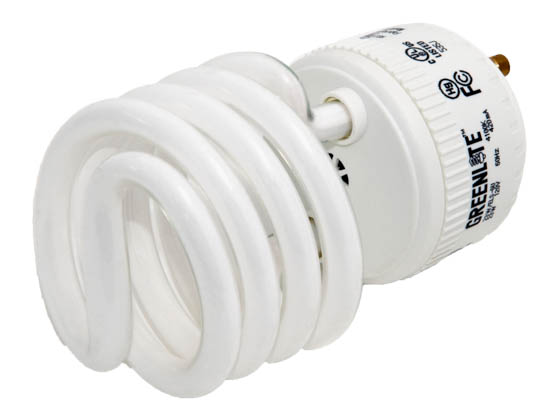 Greenlite Corp. 361592 23W/ELS/M/GU/41K 100 Watt Incandescent Equivalent, 23 Watt, Cool White GU24 Spiral Compact Fluorescent Lamp